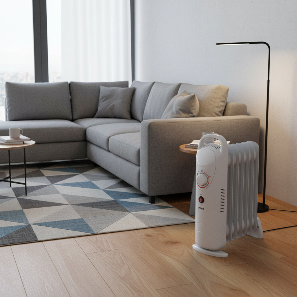 Radiador portátil de aceite Optimus Mini 7 Fins