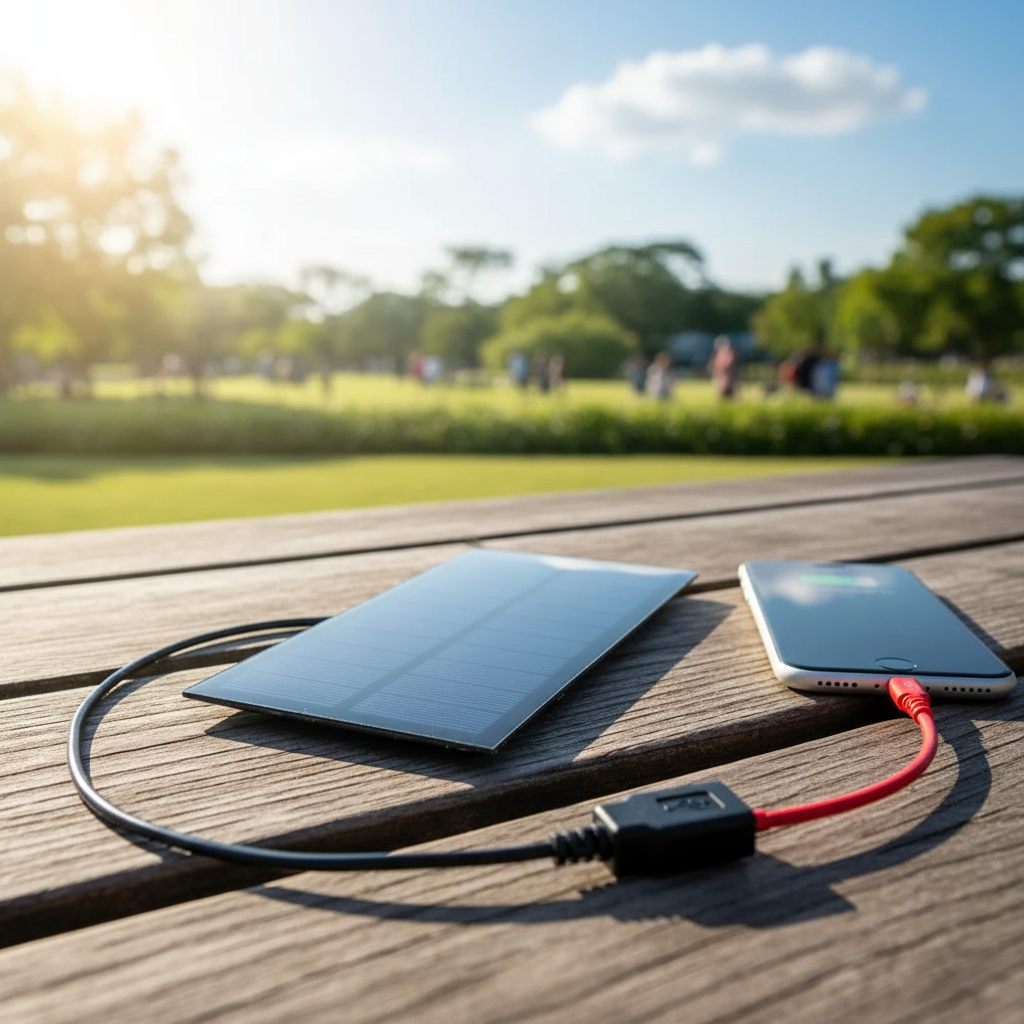 Portable USB Output Solar Charger