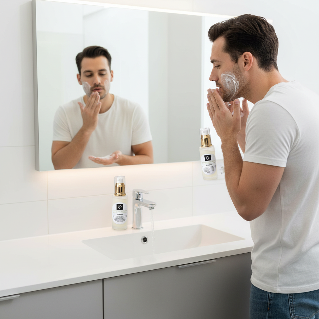 Bio-Anti-Aging-Gesichtsreinigung – Für Männer