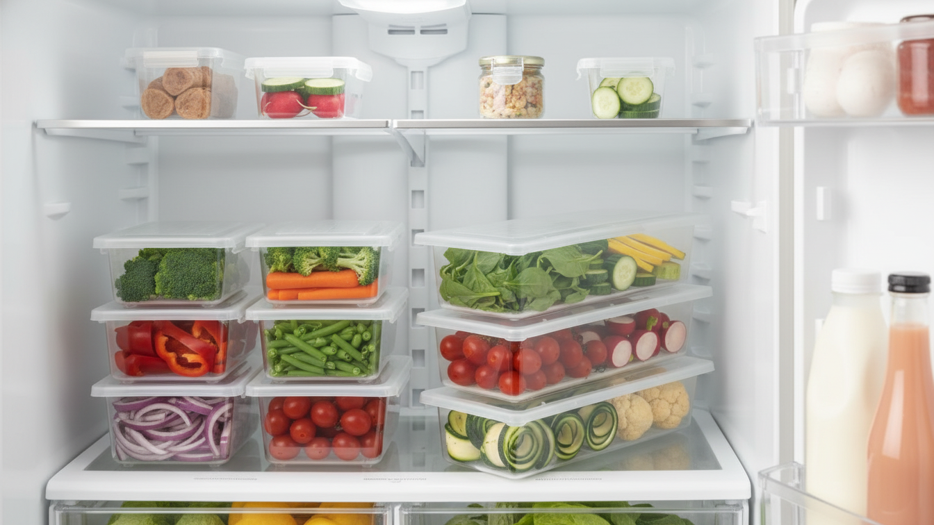 Fridge Storage Containers Pack of 6 – 1500ML