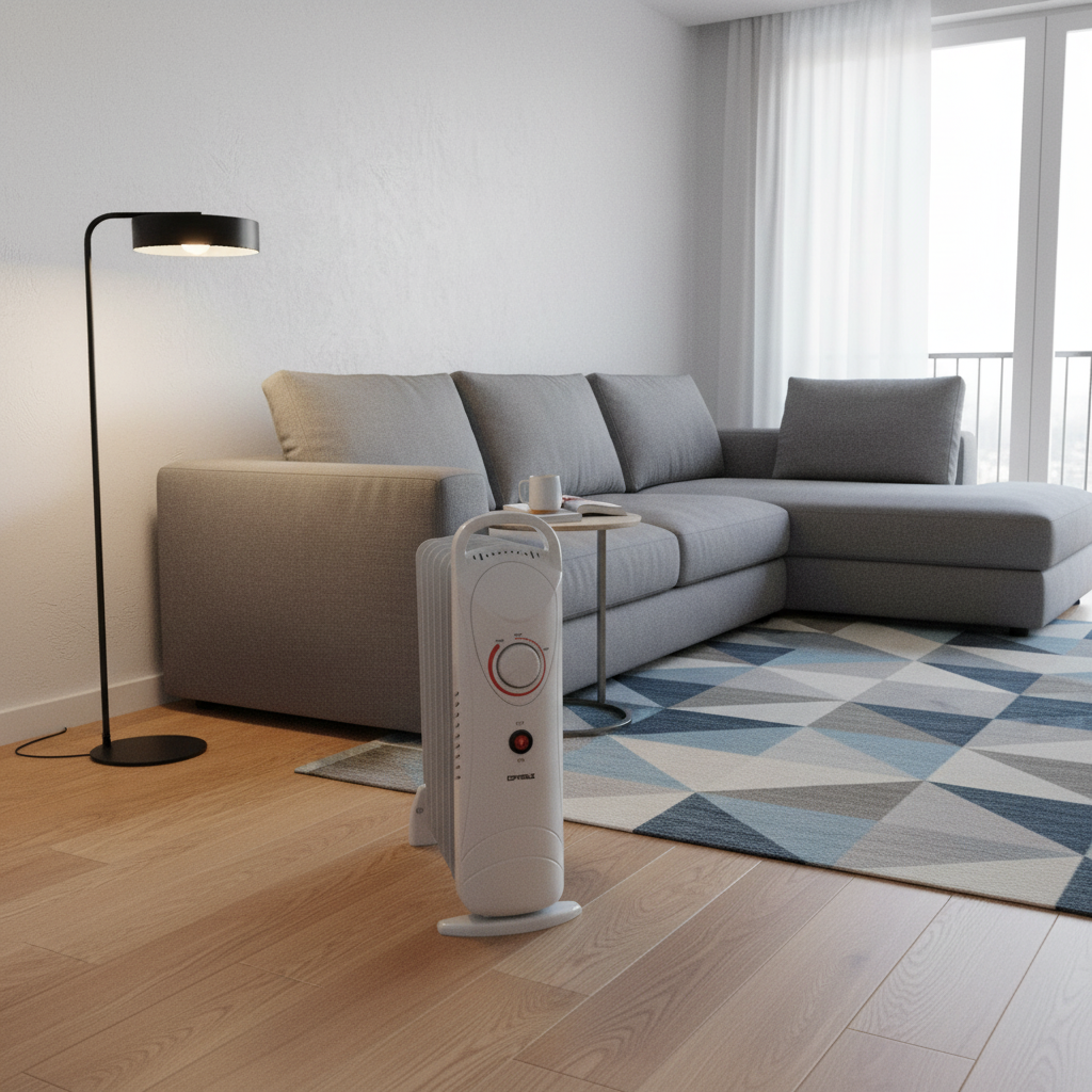 Radiador portátil de aceite Optimus Mini 7 Fins