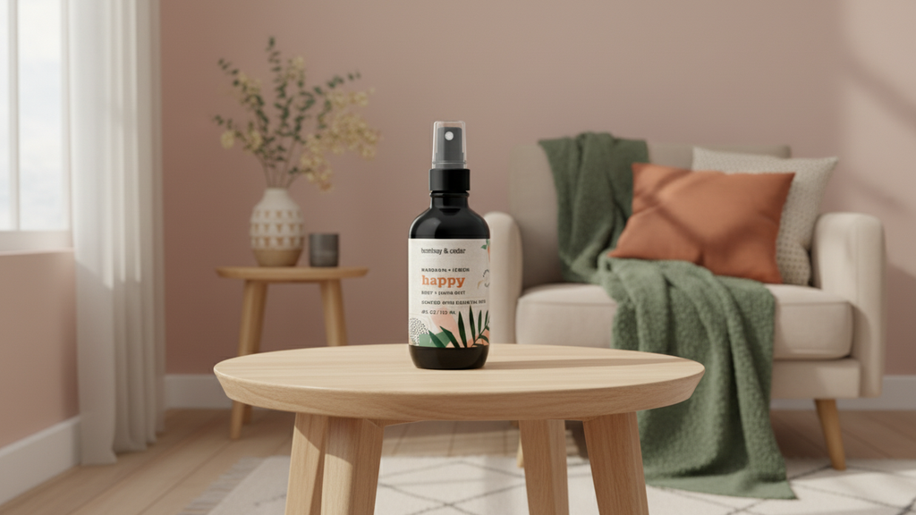 Aromatherapy Body + Linen Mist - Happy