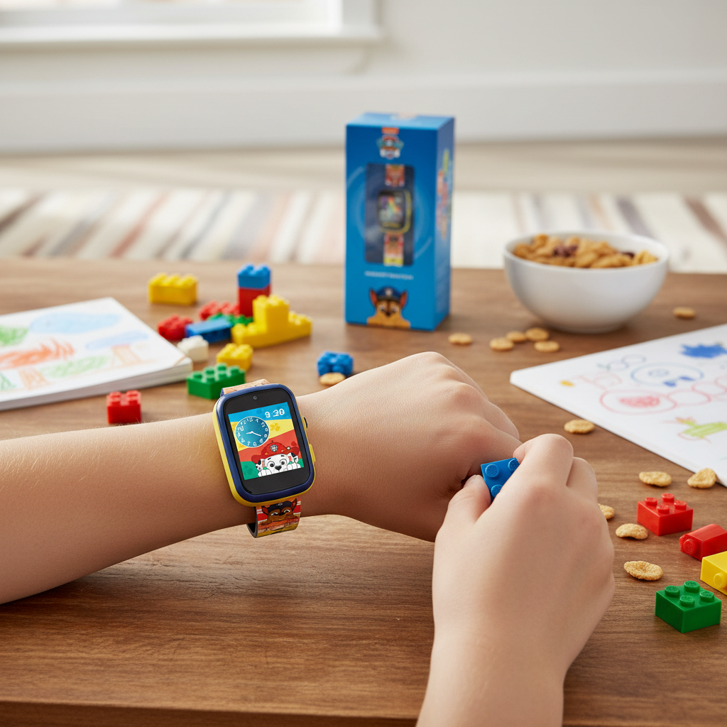 Reloj inteligente Euroswan para niños con 6 funciones. Patrulla Canina. PW19836. 