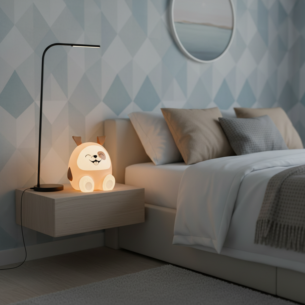 BigBen Kids MAX Illuminated Speaker and Night Light - Dog (BTKIDSDOG)