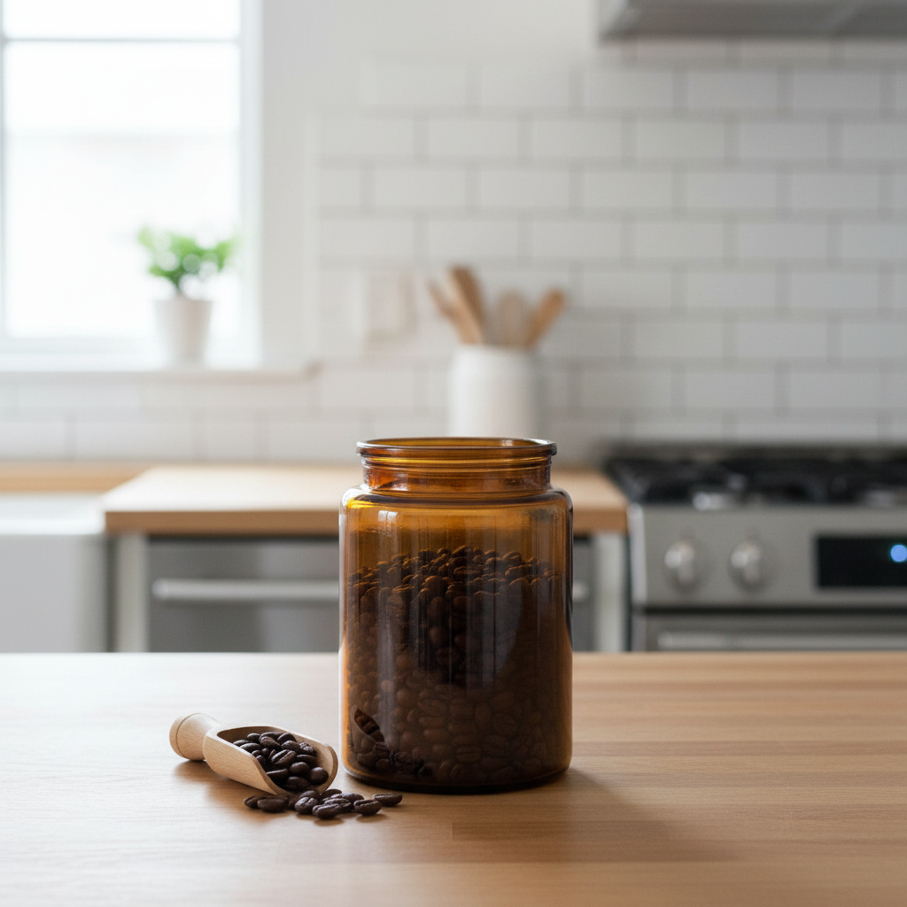 Bathroom Storage Jars