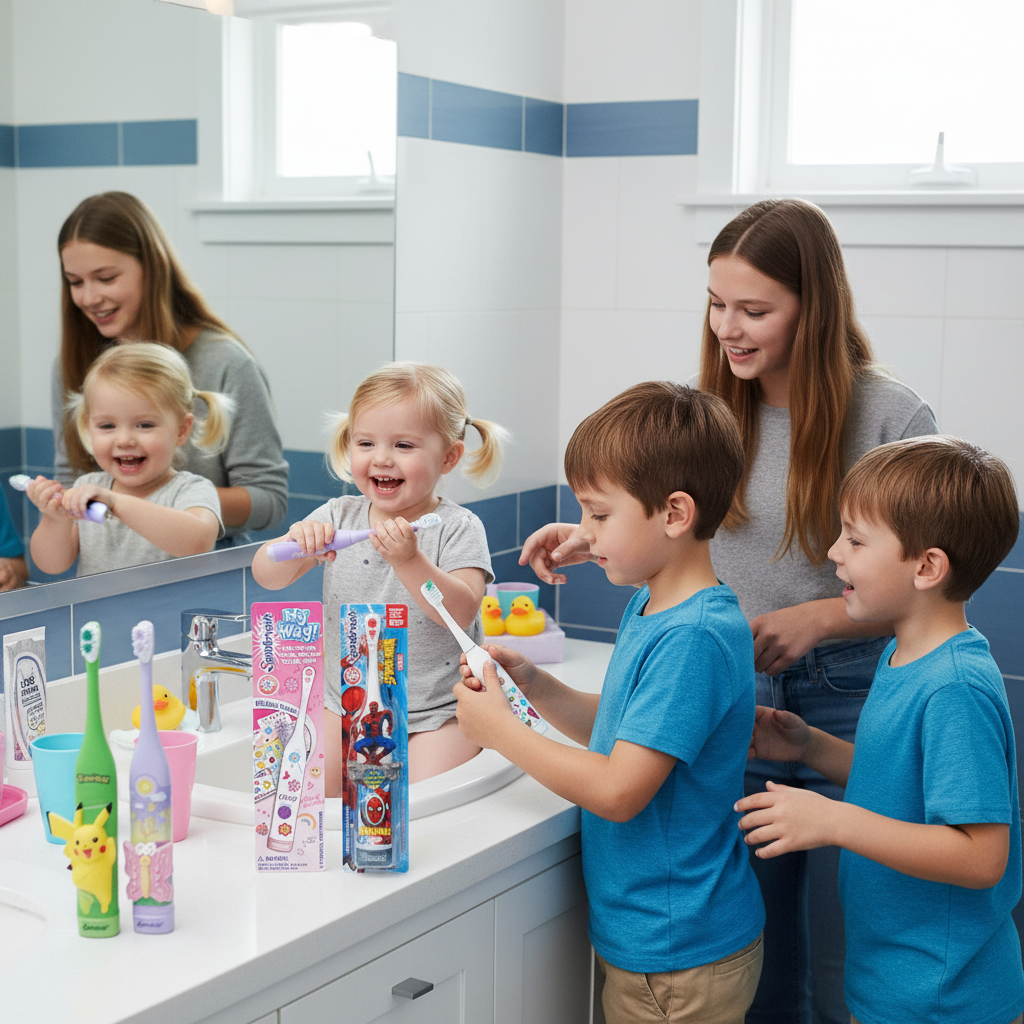 Cepillo de dientes a pilas Spinbrush Kids