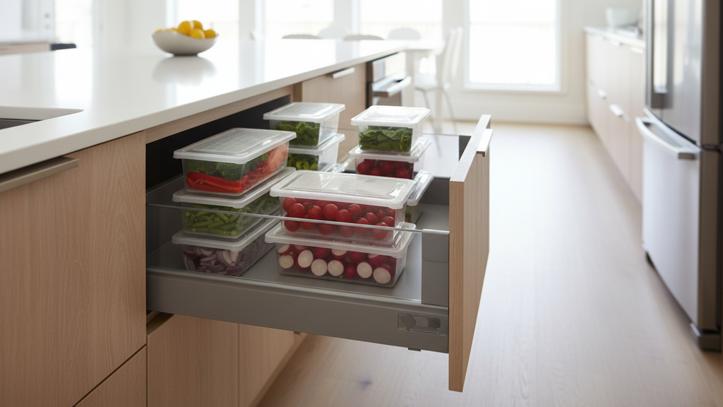 Fridge Storage Containers Pack of 6 – 1500ML