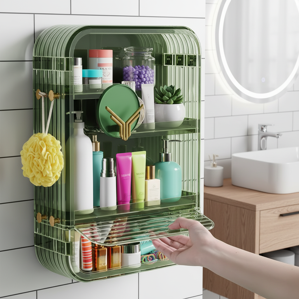 space-saving Wall Floating Bathroom Cabinet