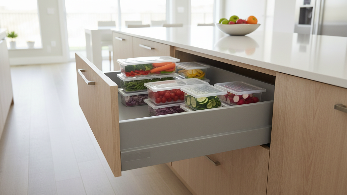 Fridge Storage Containers Pack of 6 – 1500ML