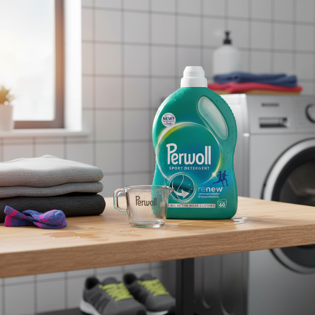 Detergent lichid pentru rufe Perwoll Renew Sport, 60 spalari, 3000 ml (9000101809930)
