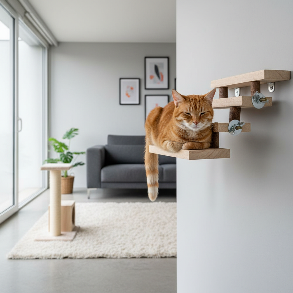 Wooden Pet Staircase Toy: A Fun And Functional Way To Keep Your Pet Active