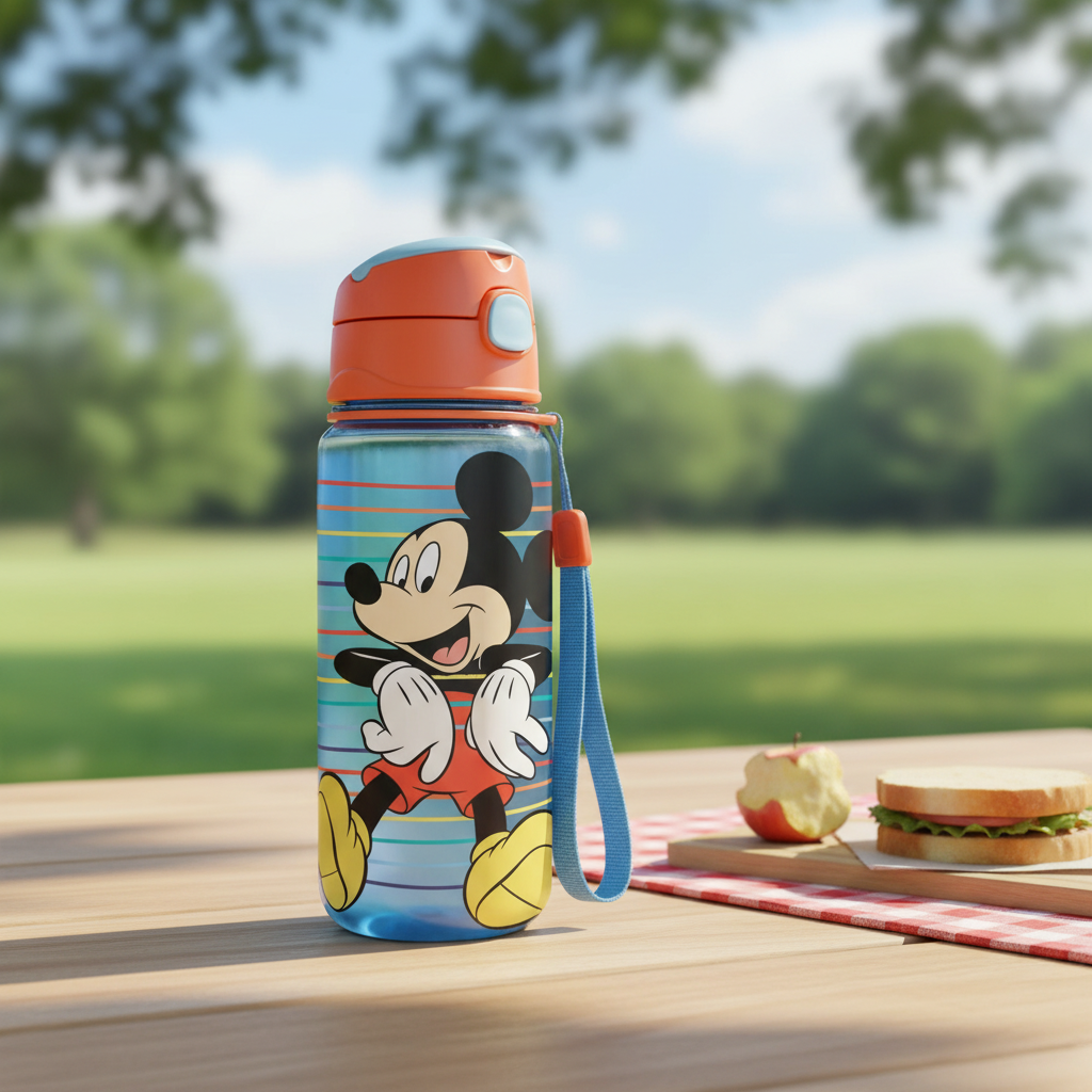 Botella de agua Kids Licensing Aluminio 600 ml