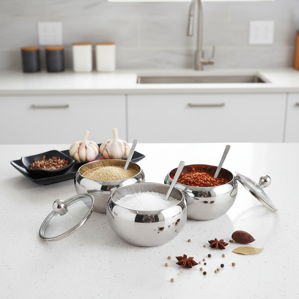 Stainless Steel Seasoning Container