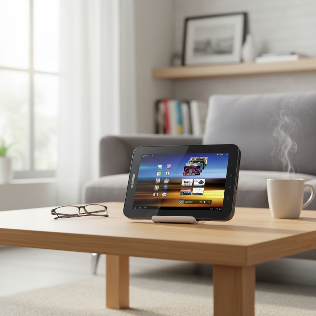 Trust Soporte de Aluminio para smartphones y tablets Suport pasiv Telefon/Smartphone mobil, Tabletă/UMPC Aluminiu (18440) 