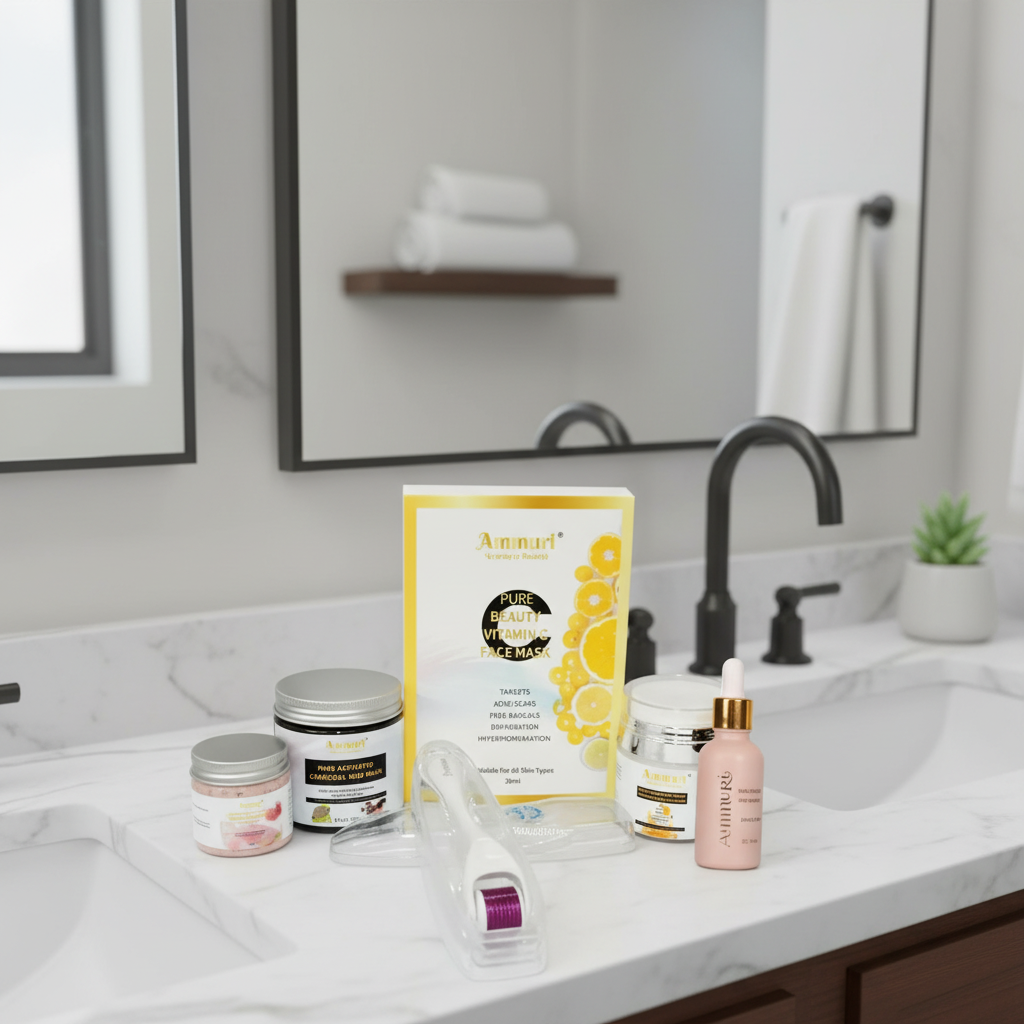 Set de cuidado de la piel antienvejecimiento Ammuri Skincare para mayores de 30 años