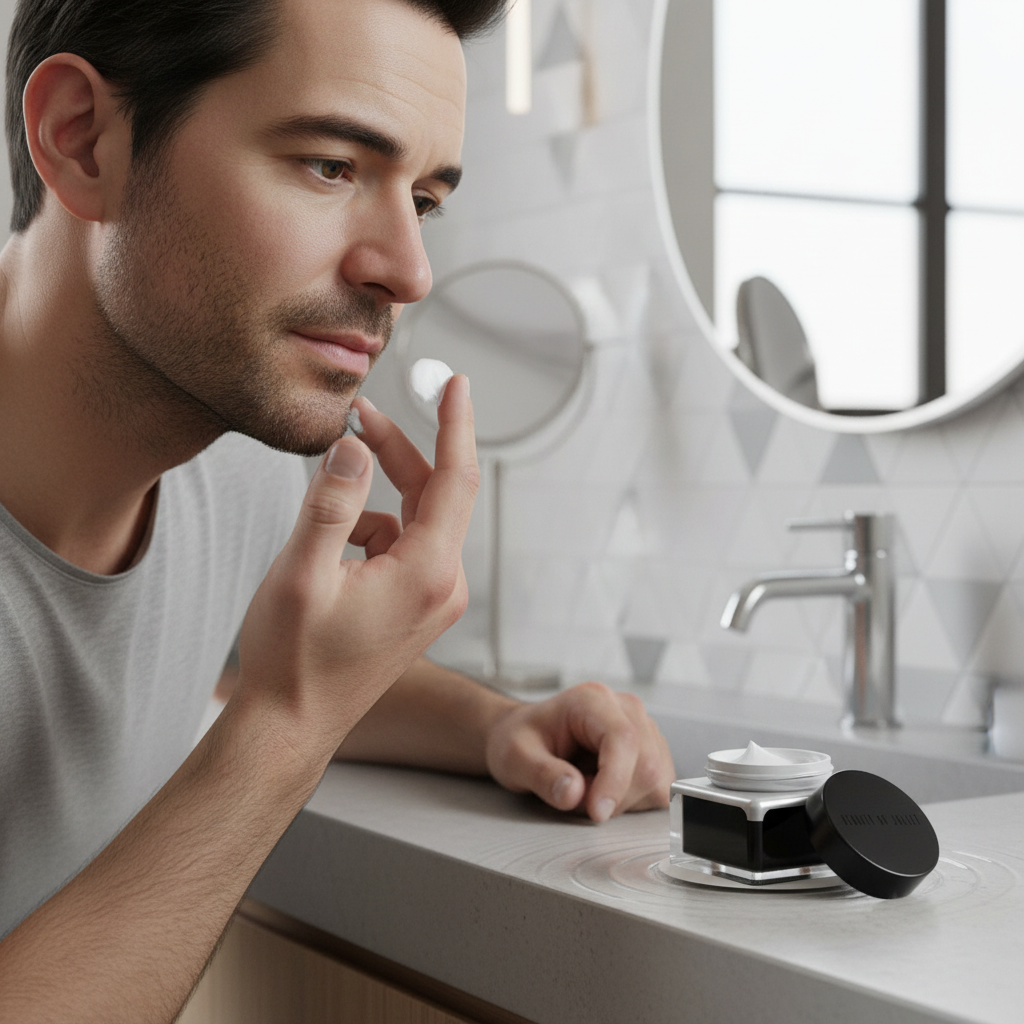 Crema de noche para hombre