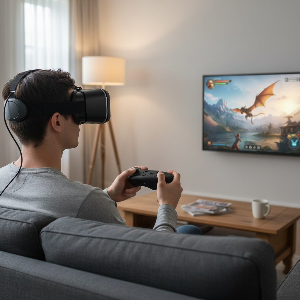 Remote Control for Bluetooth Devices and 3D Virtual Reality Headsets