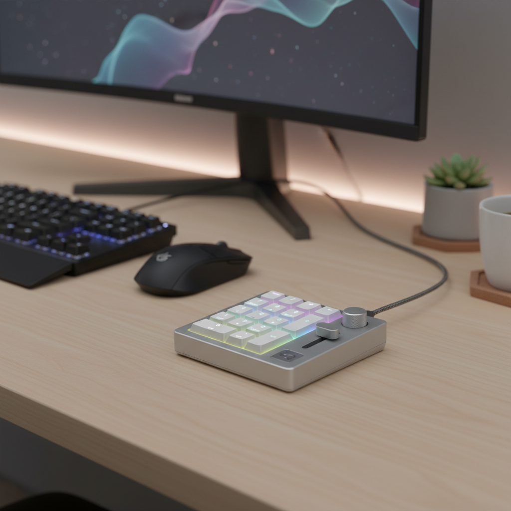 GLORIOUS Mechanical Numeric Keyboard GMMK (GLO-GMMK-NP-FOX-W)