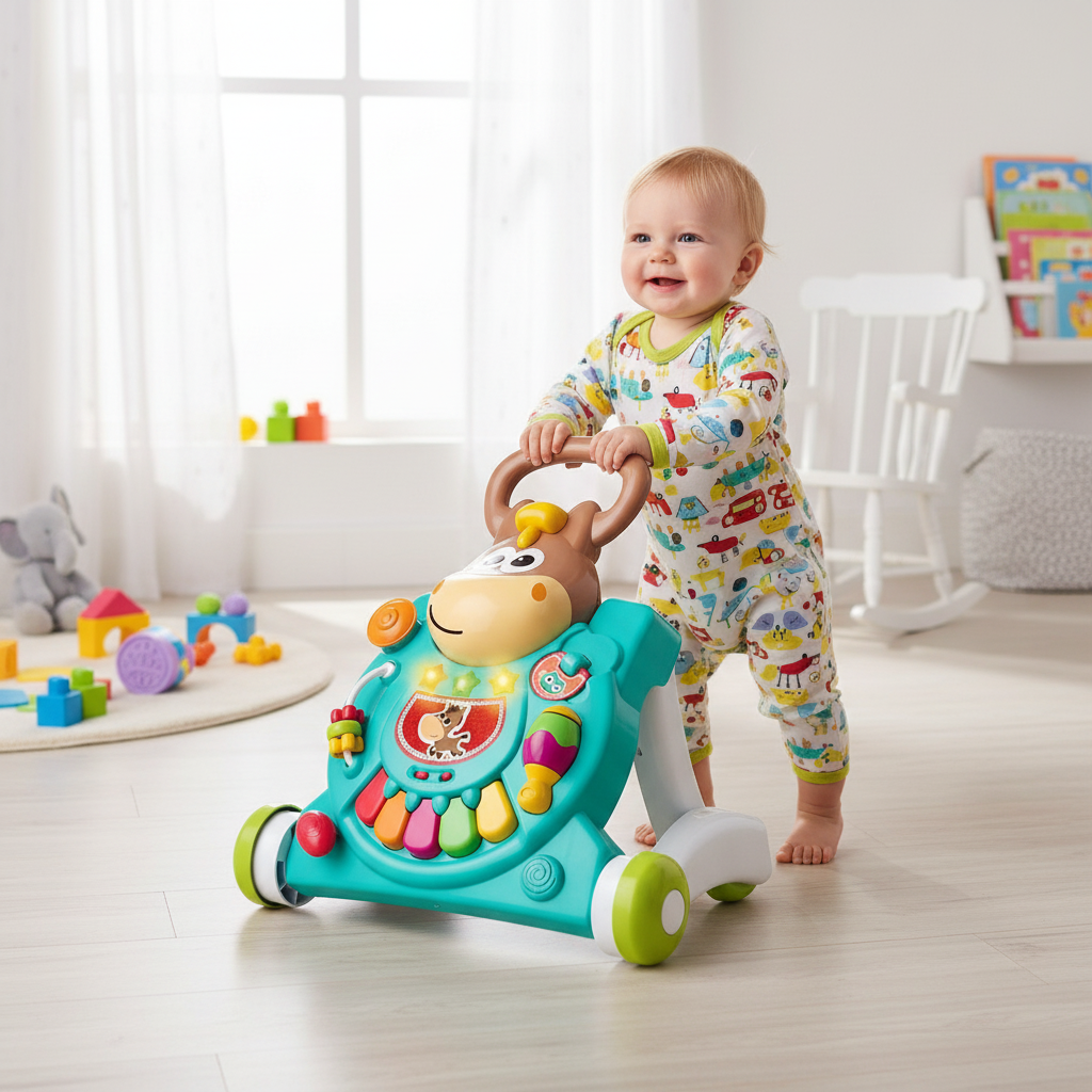 Caballo correpasillos 3 en 1 Pusher de B-kids - Multicolor 