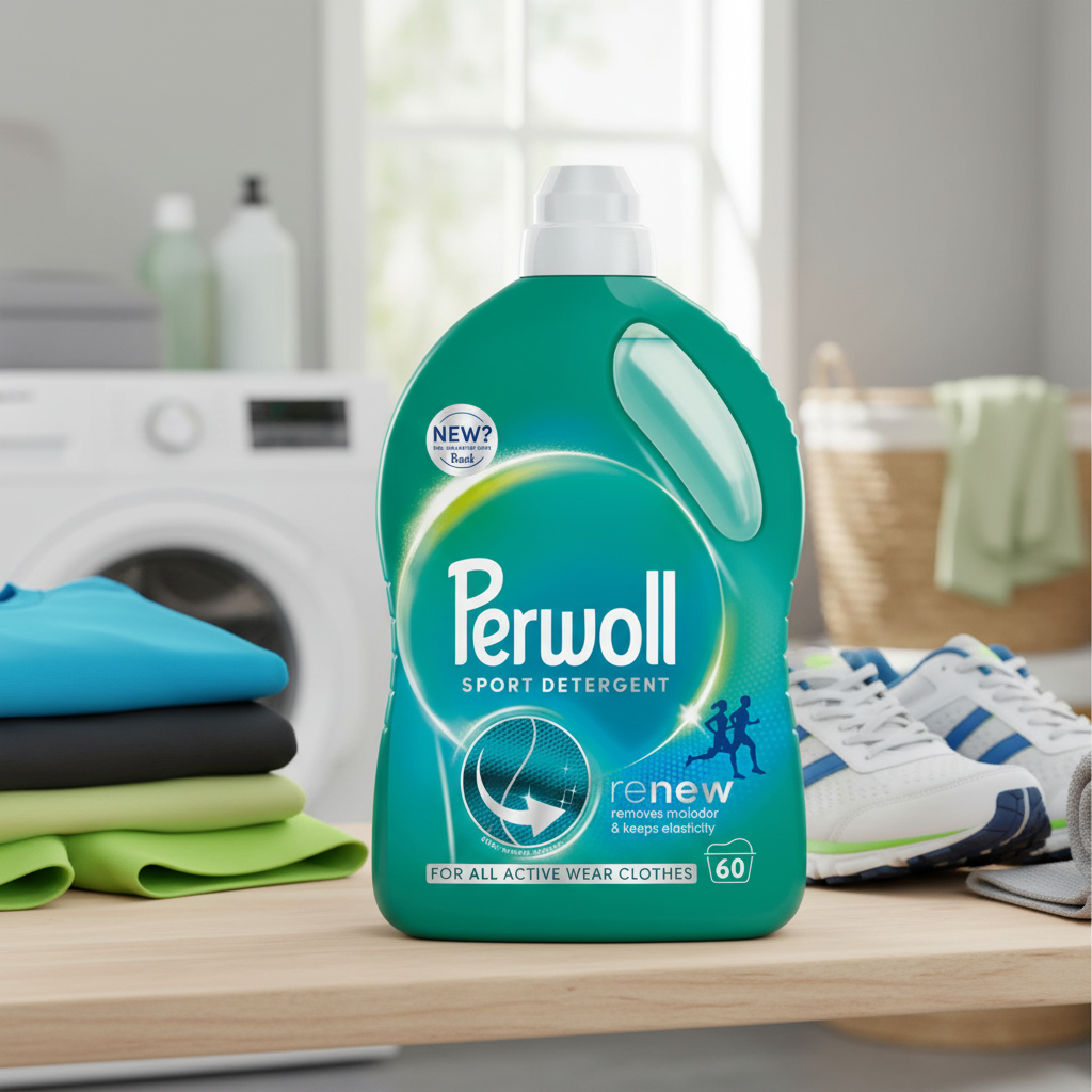Detergent lichid pentru rufe Perwoll Renew Sport, 60 spalari, 3000 ml (9000101809930)