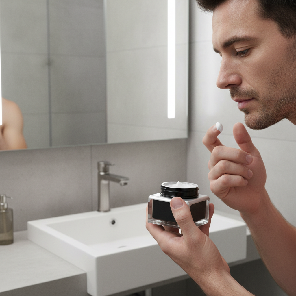 Crema de noche para hombre