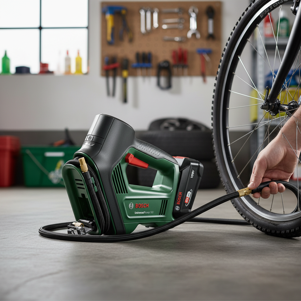 Bomba de aire comprimido Bosch Home and Garden UniversalPump de 18 V, 10,3 bar (0603947100)