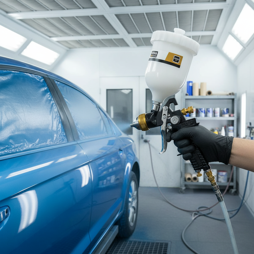 Pistola pulverizadora de pintura eléctrica Koma Tools