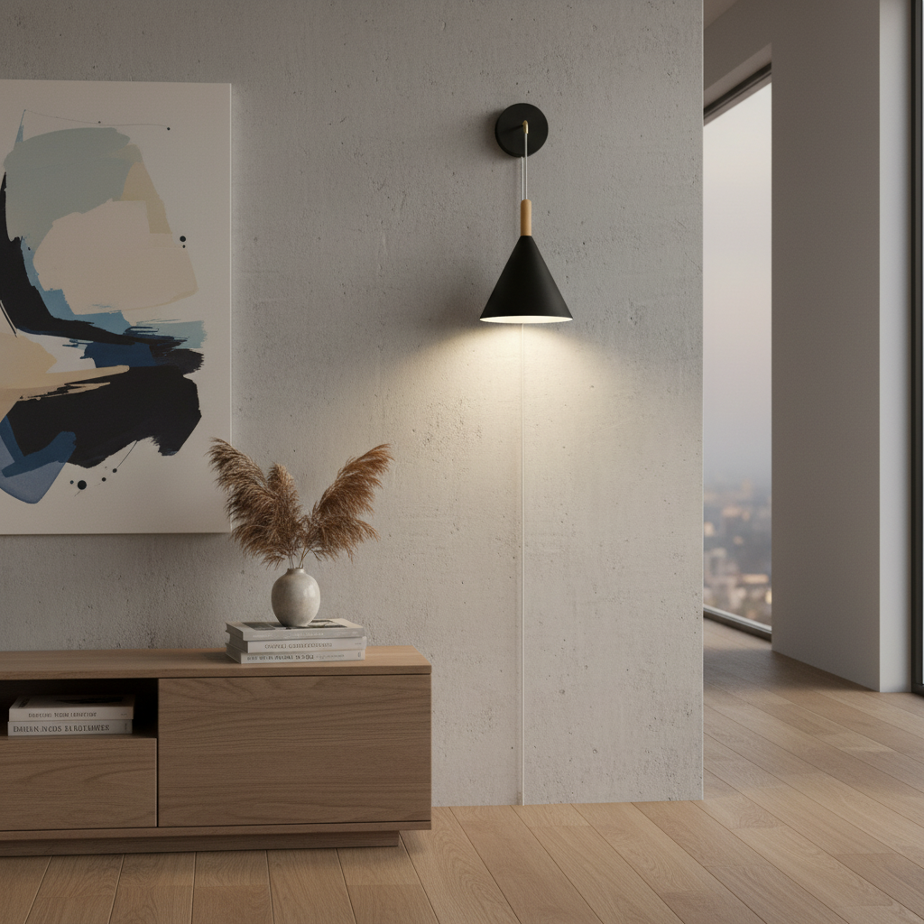 Lámpara de pared LED E27 moderna de estilo nórdico, apliques de simplicidad creativa, iluminación para interiores, hogar, cocina, mesita de noche, dormitorio, sala de estar, decoración