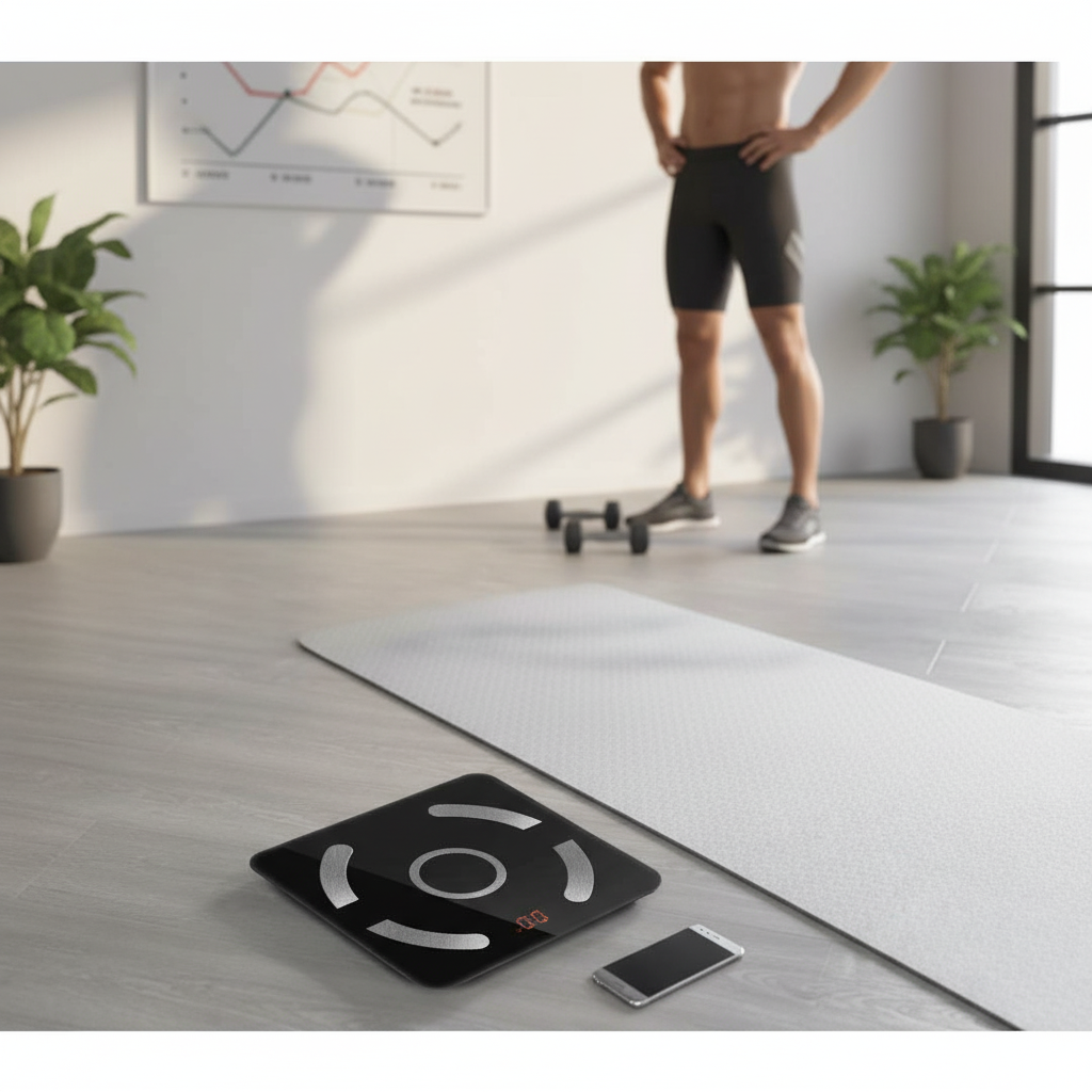 2X Wireless Bluetooth Digital Body Fat Scale Bathroom Weighing Scales Health Analyzer Weight Black NNEAGS