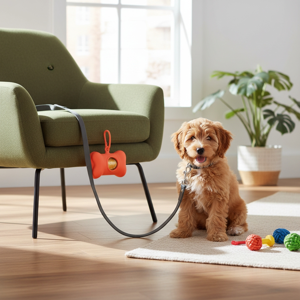 Pet Bag Dispenser United Pets Neon Pink