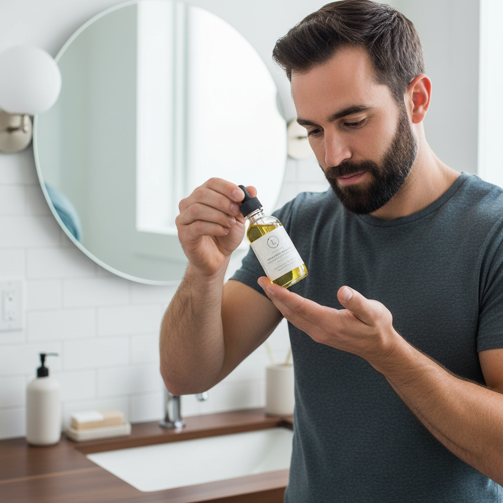 -Set de cuidado de la piel natural, fresco y terroso, Kit de cuidado personal para hombres con eucalipto