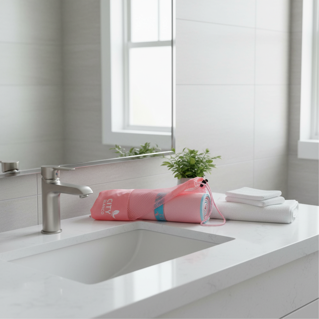 Toalla deportiva superabsorbente NNEDSZ rosa