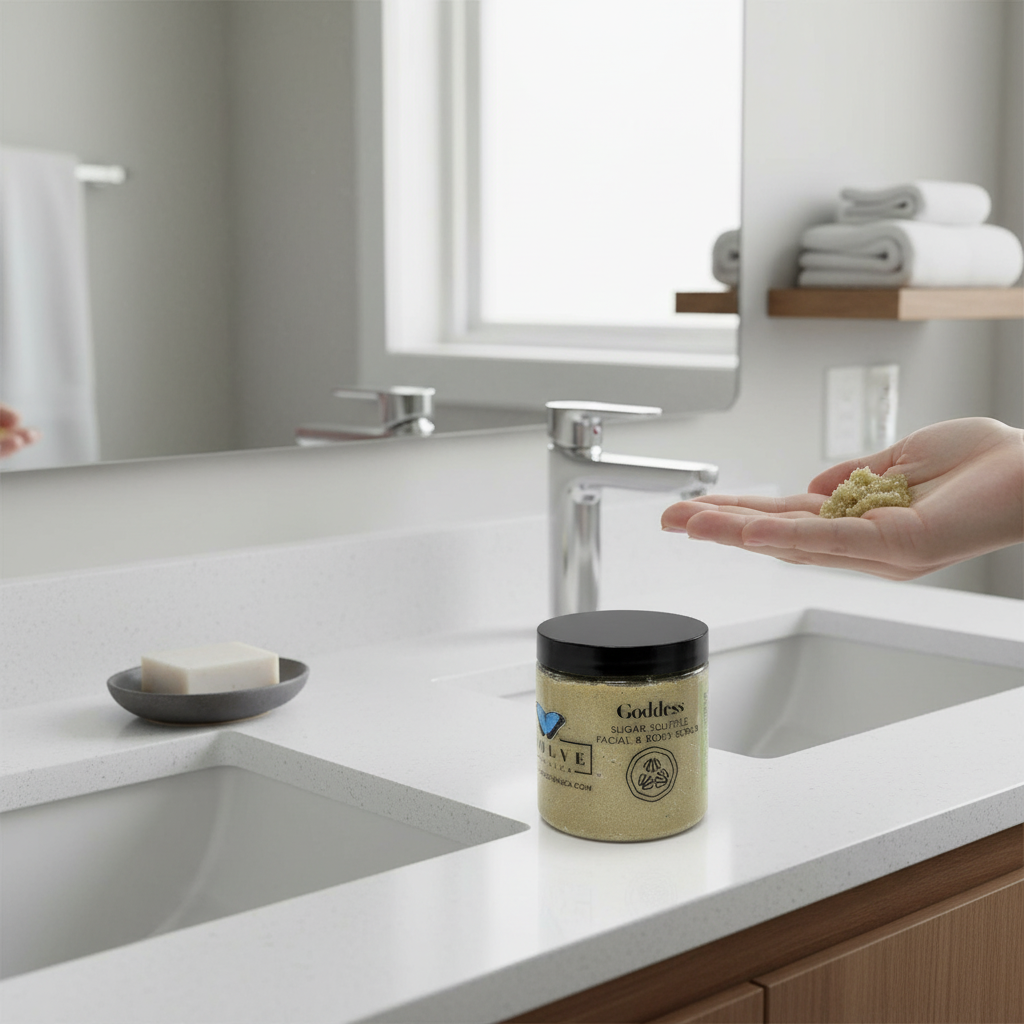 Cuidado de la piel - Exfoliante facial y corporal Goddess