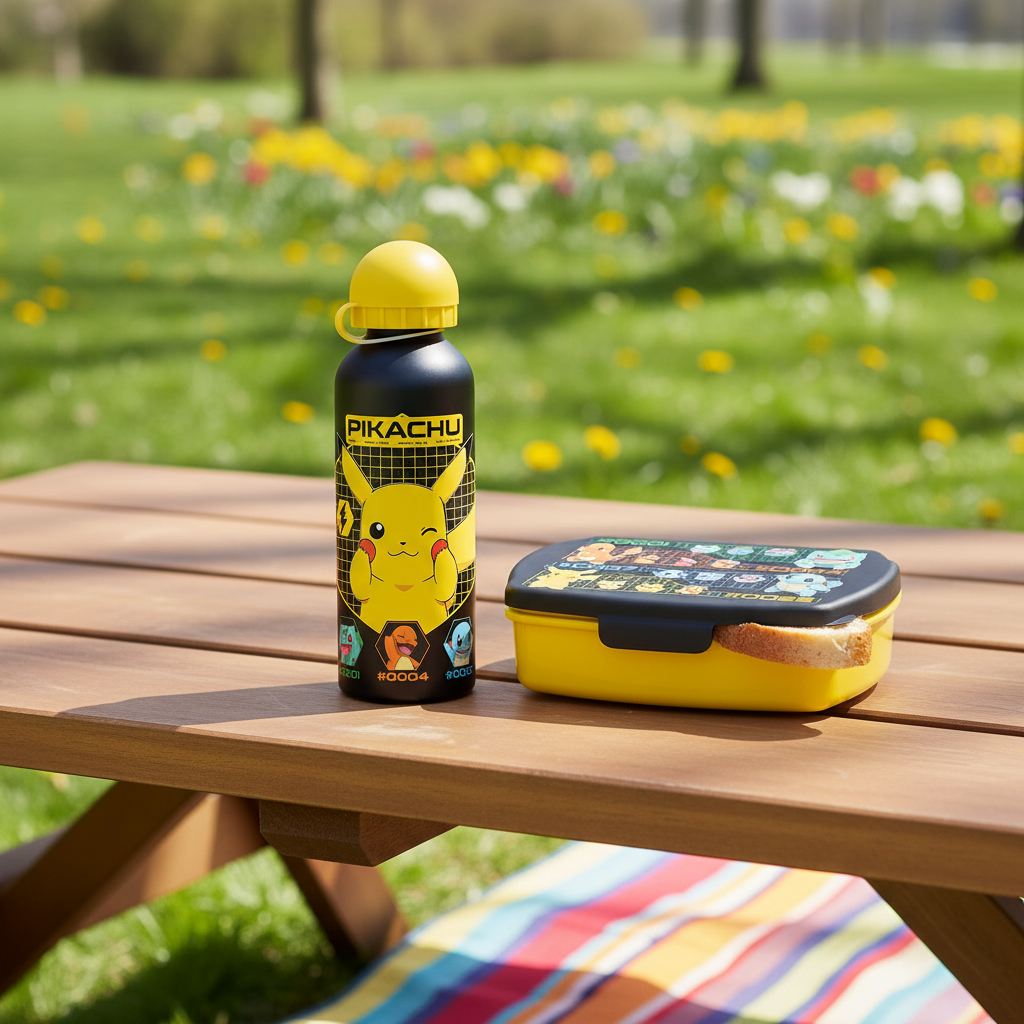 Lonchera y botella de agua KiDS (licencia Pokémon KiDS) (PK00035) 