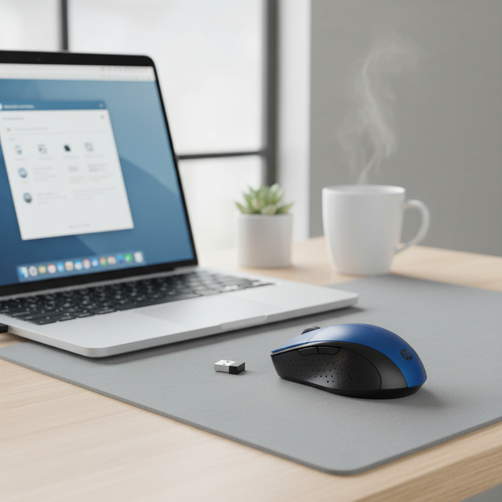 Wireless Mouse HP 7KX11AA#ABB Blue