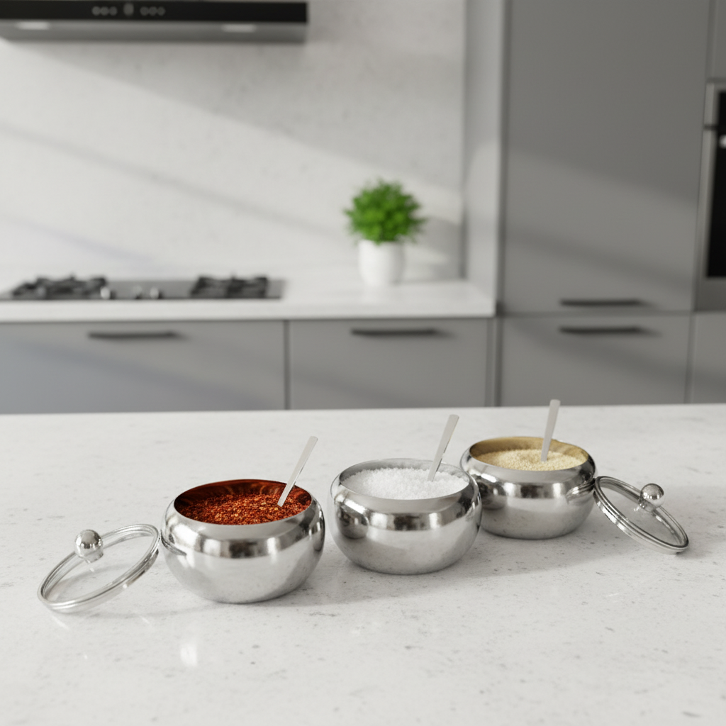 Stainless Steel Seasoning Container