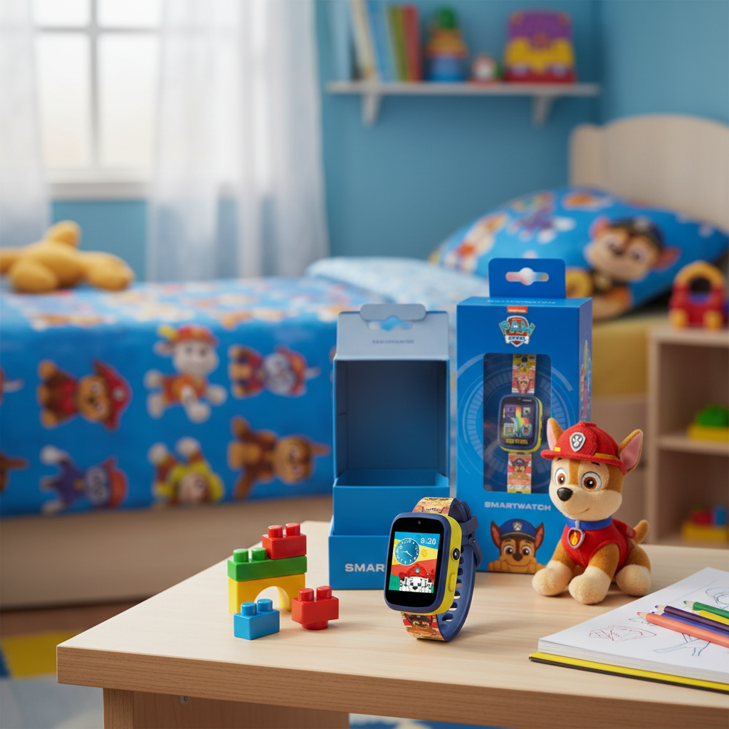 Reloj inteligente Euroswan para niños con 6 funciones. Patrulla Canina. PW19836. 