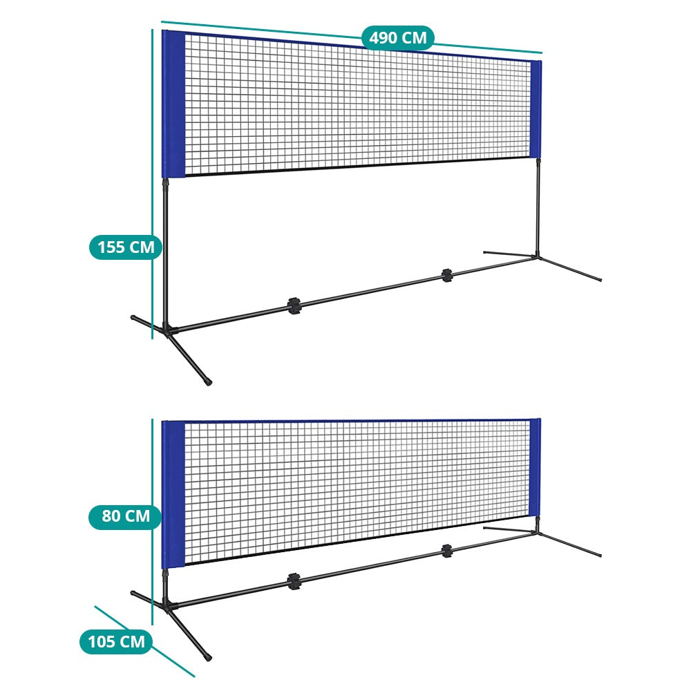 Adjustable Height Sports Net for Multiple Sports