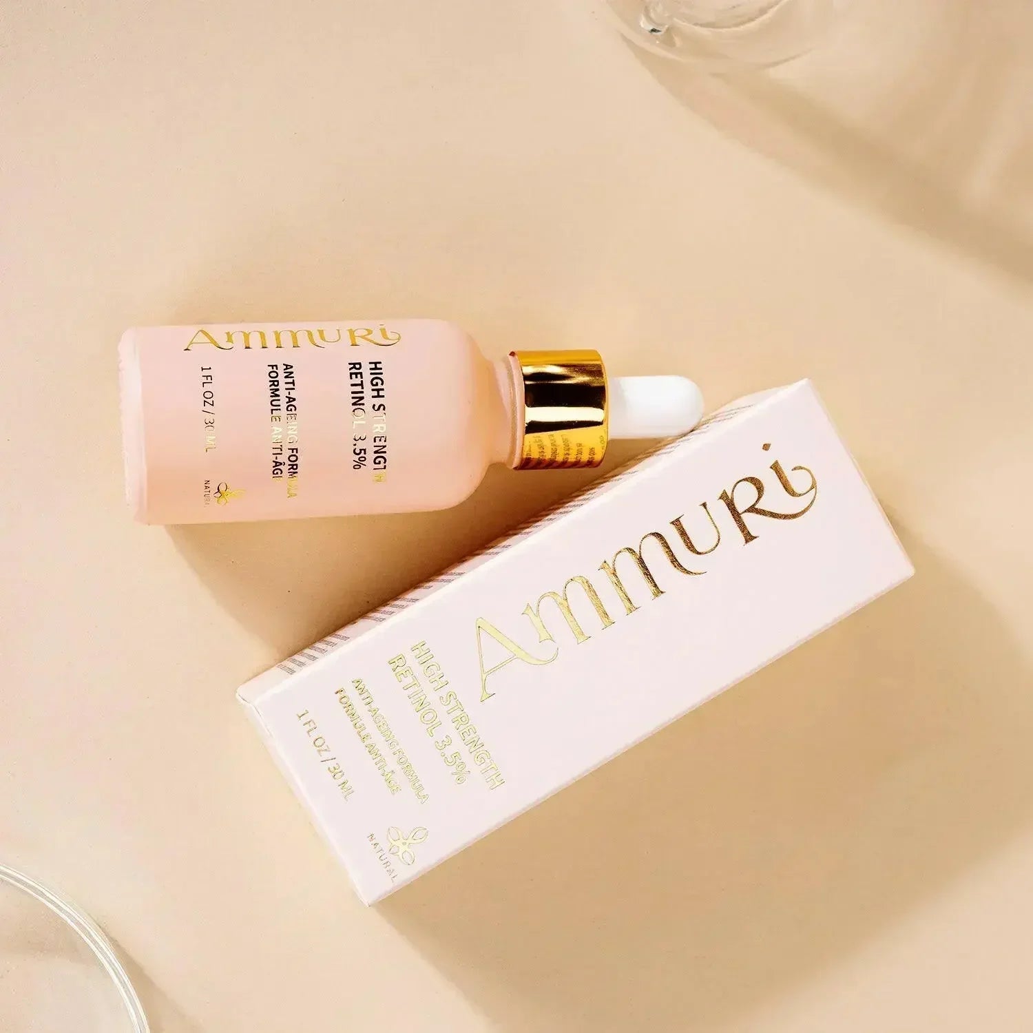 Suero facial antiedad Ammuri Skincare - Retinol de alto volumen al 3,5 %