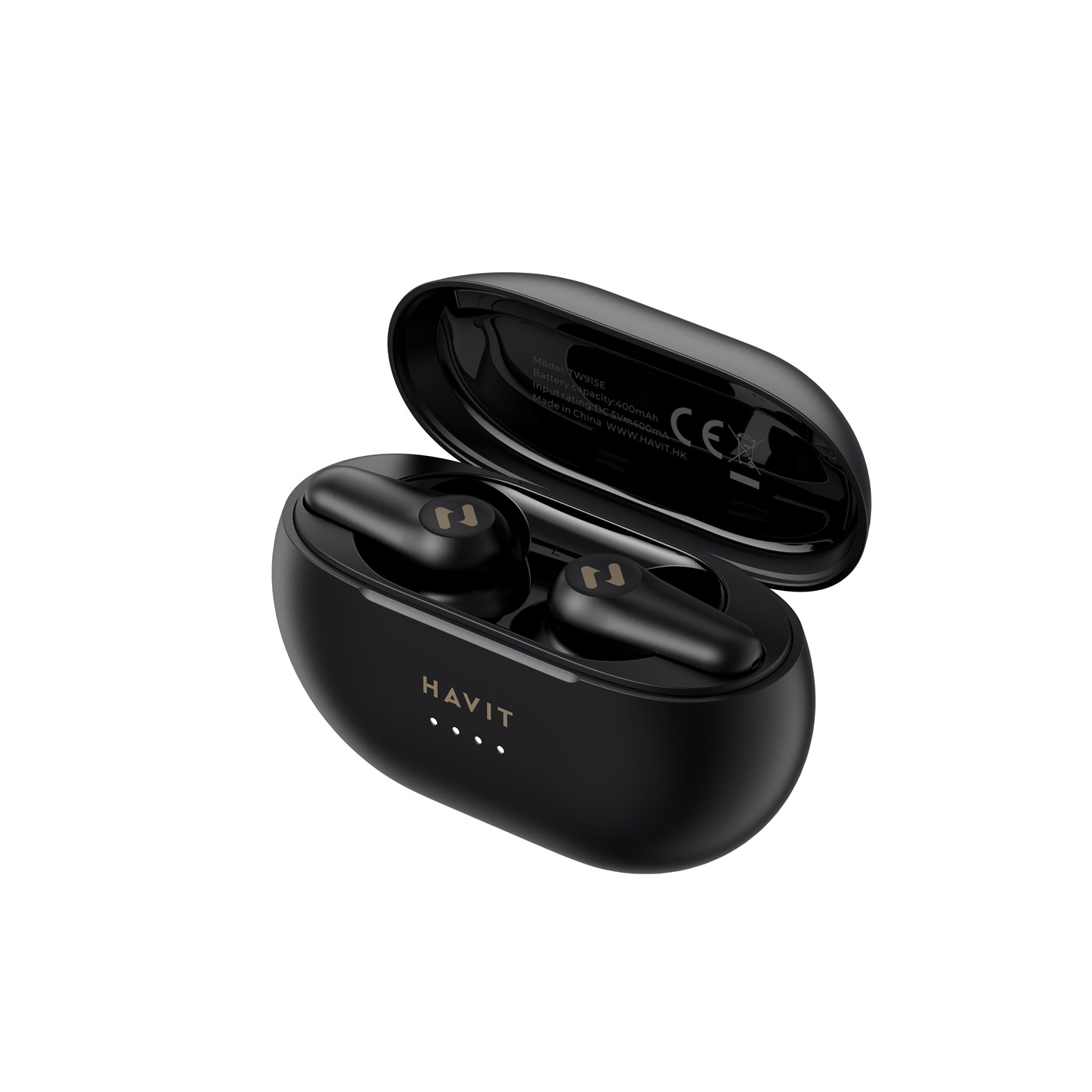 Wireless TWS Havit TW915E Headphones (black) (TW915EBLACK)