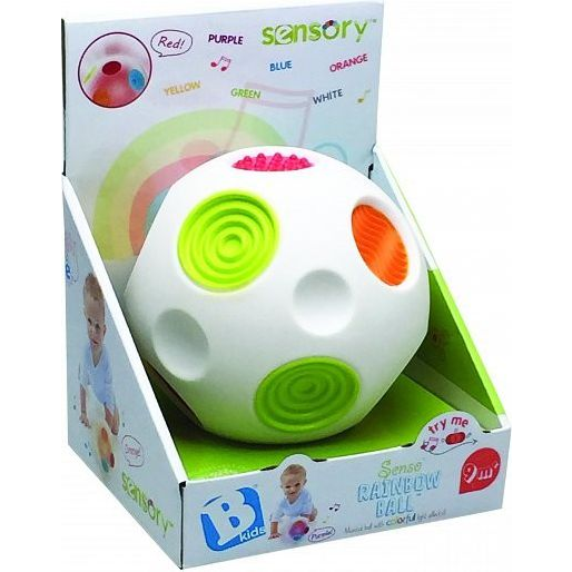 B-kids Infantino Érzékszervi szivárvány labda (GXP-591826)