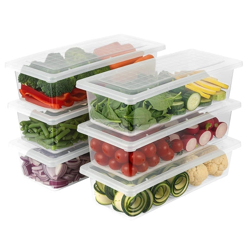 Fridge Storage Containers Pack of 6 – 1500ML