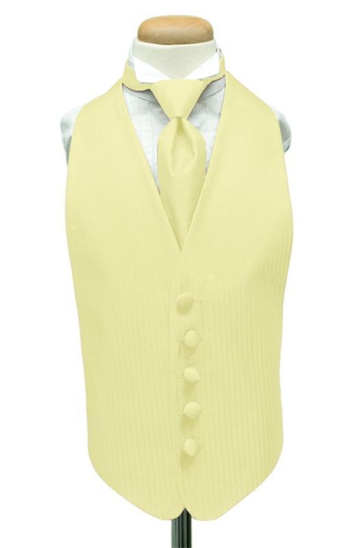 Herringbone Kids Tuxedo Vest