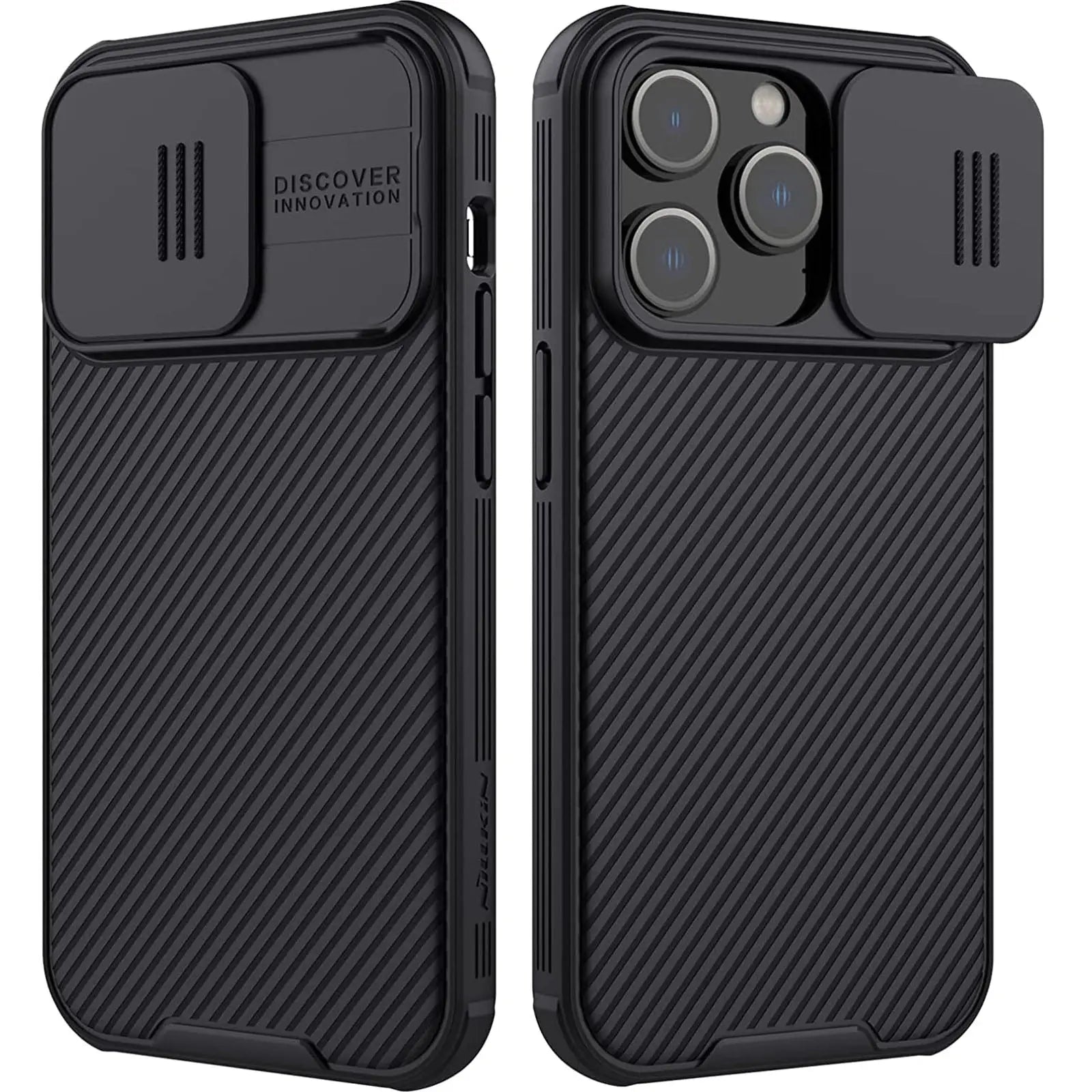 Funda de silicona deslizante con protección para cámara Anacotte para iPhone 14 