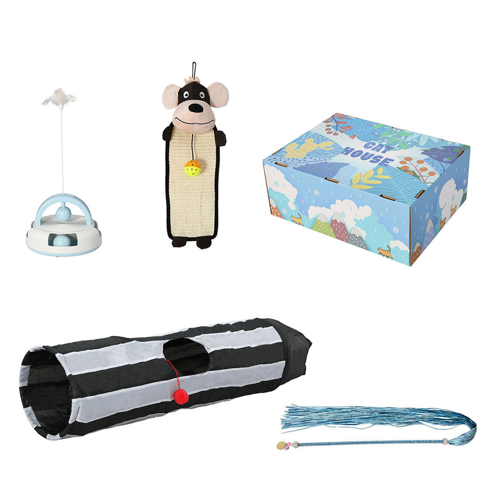 PaWz Interactive Pet Toy Set Cat Tunnel