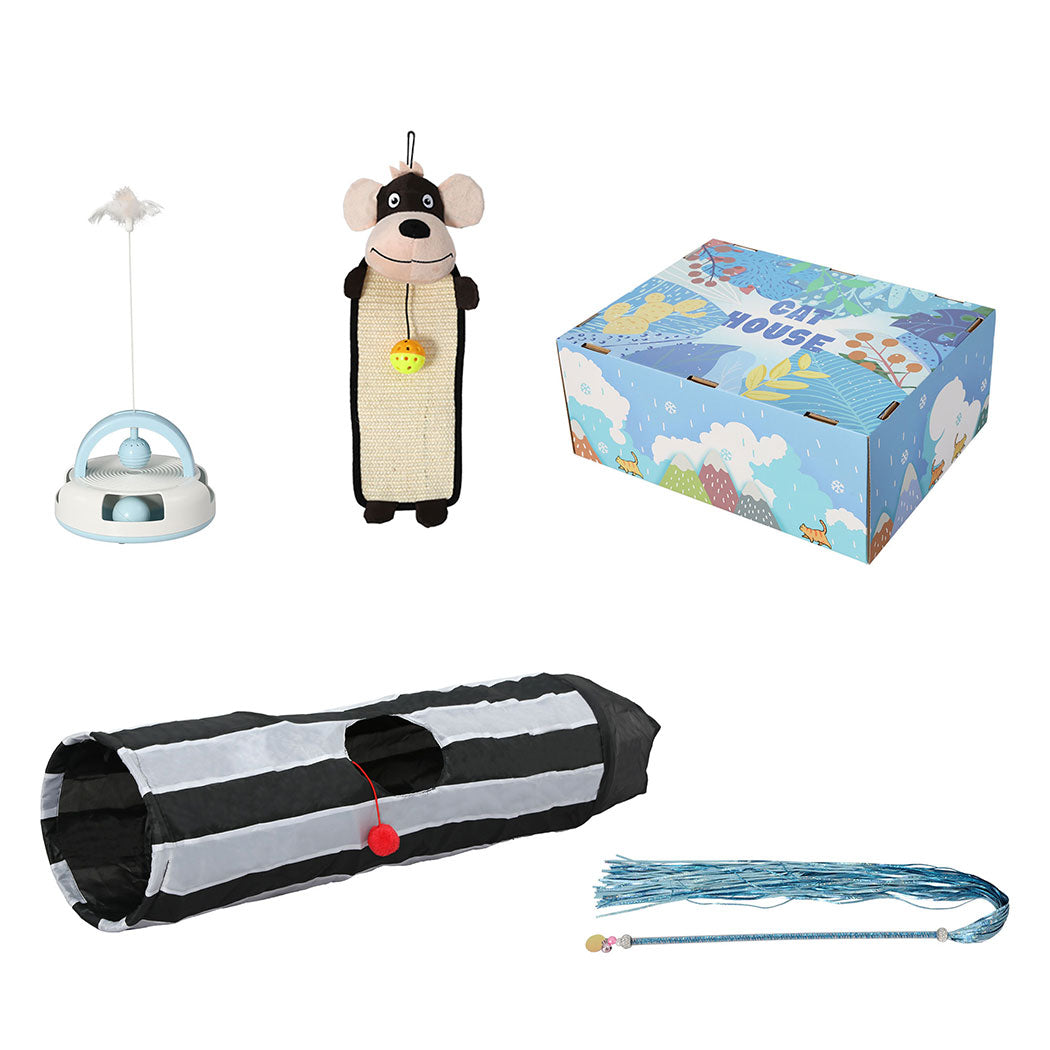 PaWz Interactive Pet Toy Set Cat Tunnel