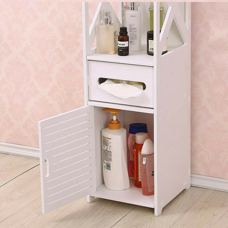 Narrow bathroom cabinet