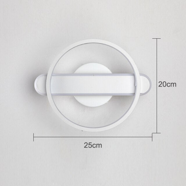 Lámparas de pared LED minimalistas nórdicas para sala de estar, dormitorio, mesita de noche, iluminación de lectura, 29 W, CA 85-265 V, decoración de pasillos.