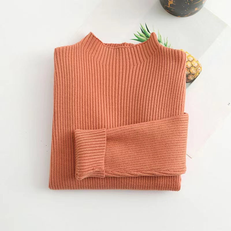 Kids Solid Arrival Knit Sweater