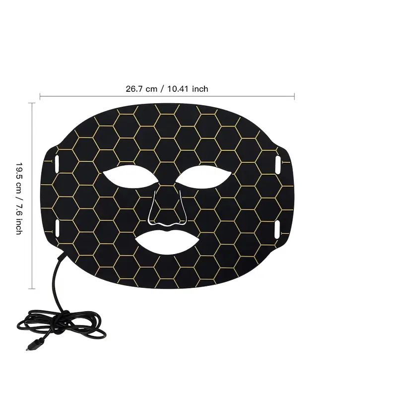 Dispositivo de belleza facial portátil NNETM para el cuidado de la piel (luz de 7 colores)